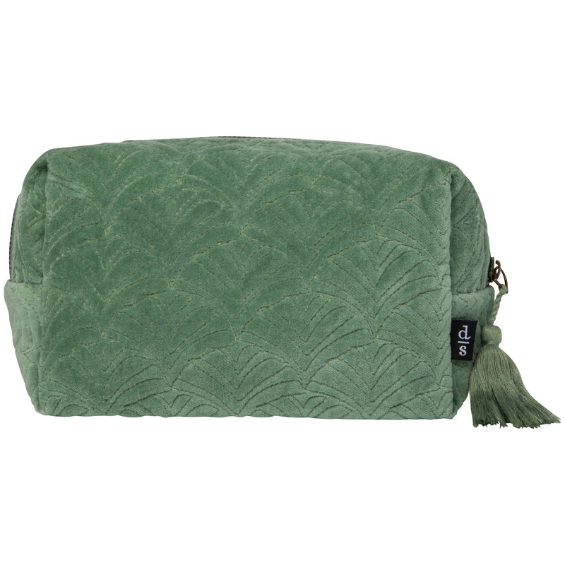 Danica Studio - Jade Quilted Velvet Cosmetic Bag Luggage & Bags