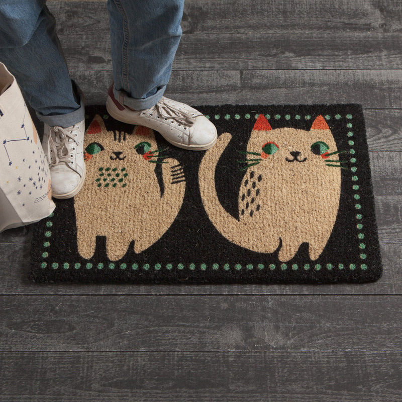 Danica Studio - Meow Meow Doormat Home & Kitchen
