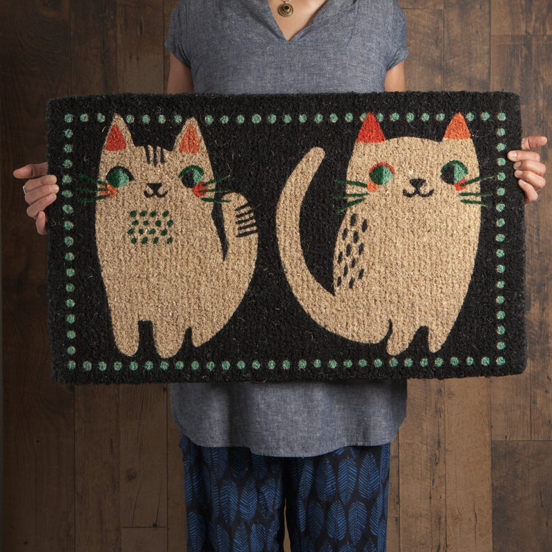 Danica Studio - Meow Meow Doormat Home & Kitchen