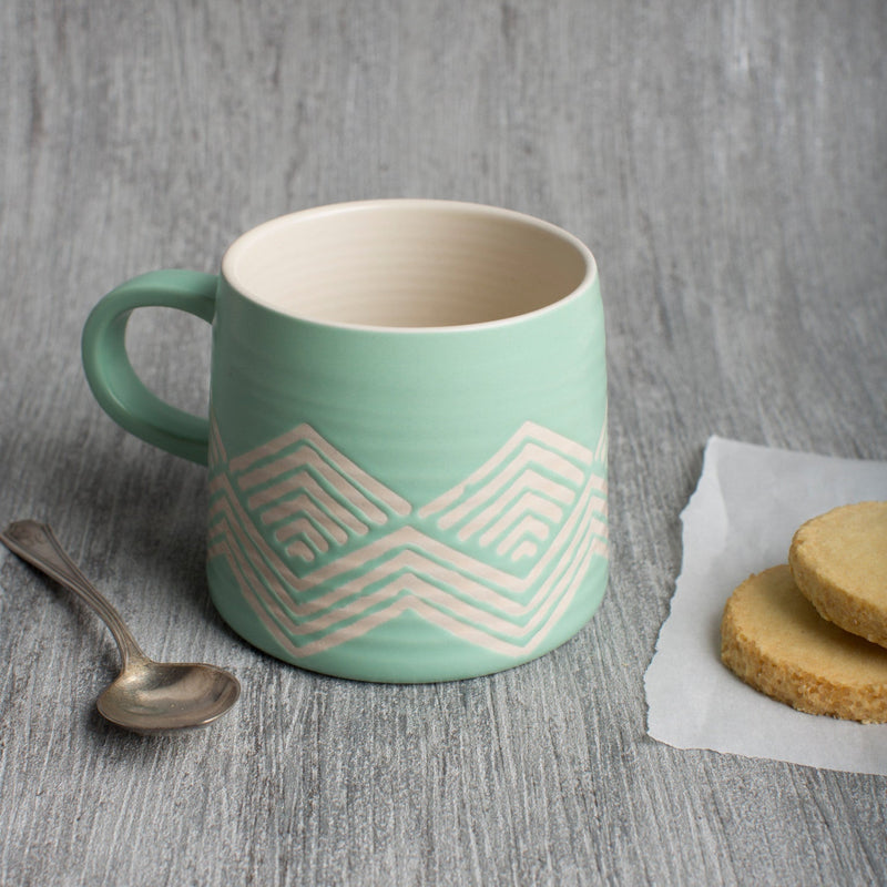 Danica Studio - Mint Imprint Mug Home & Kitchen