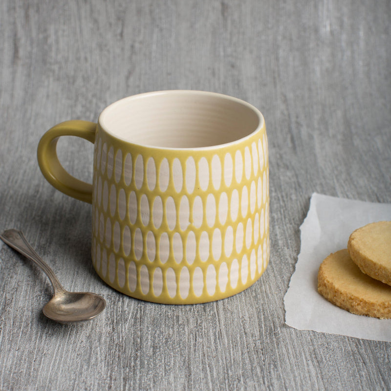 Danica Studio - Ochre Imprint Mug Home & Kitchen