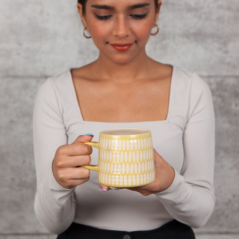 Danica Studio - Ochre Imprint Mug Home & Kitchen