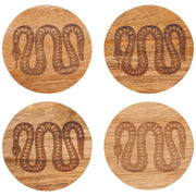 Danica Studio - Olympus Engraved Coasters Set of 4 Home & Kitchen