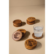 Danica Studio - Olympus Engraved Coasters Set of 4 Home & Kitchen