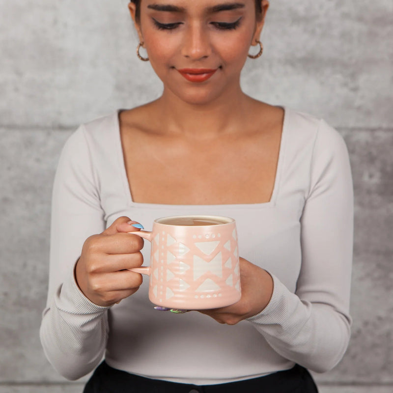 Danica Studio - Pink Imprint Mug Home & Kitchen