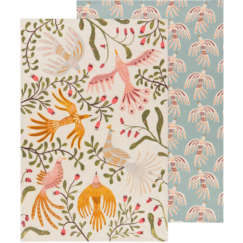 Danica Studio - Plume Dishtowels Set of 2 Home & Kitchen