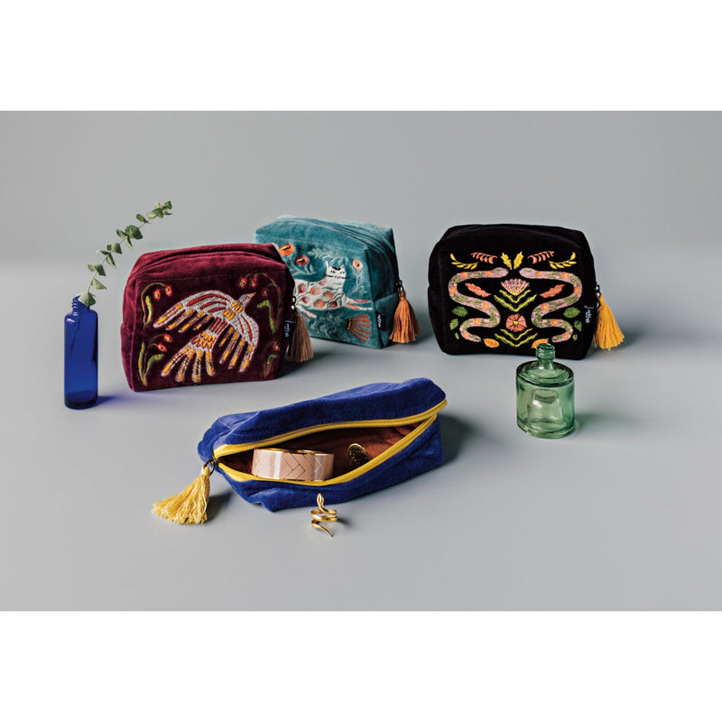 Danica Studio - Plume Embroidered Pouch Luggage & Bags