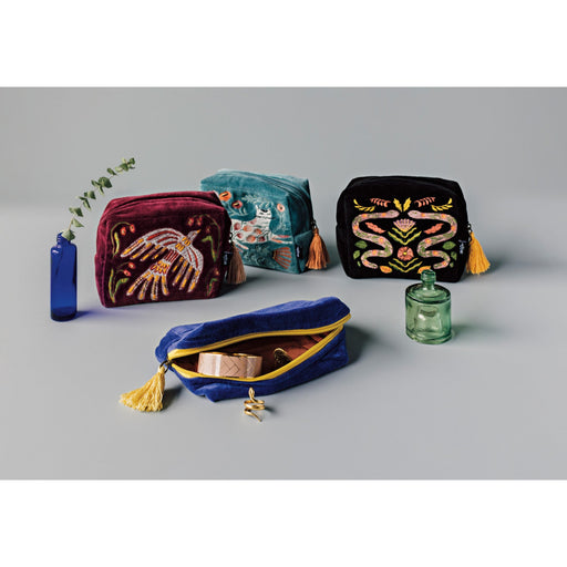 Danica Studio - Plume Embroidered Pouch Luggage & Bags
