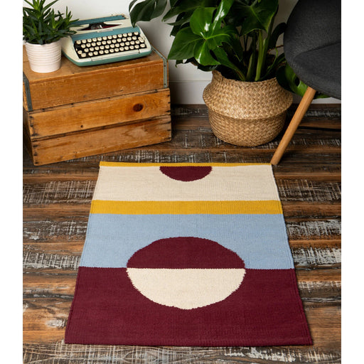 Danica Studio - Rug Woven Moonphase Home & Kitchen