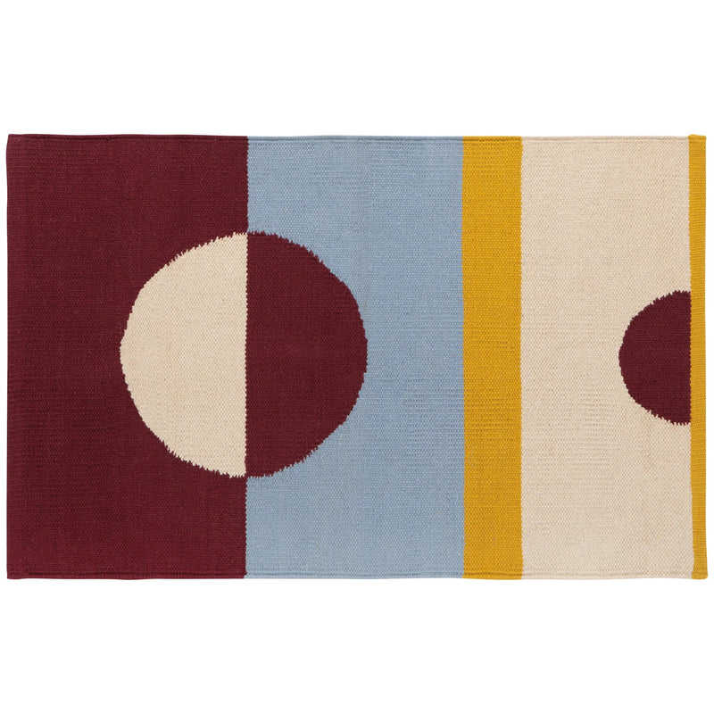 Danica Studio - Rug Woven Moonphase Home & Kitchen