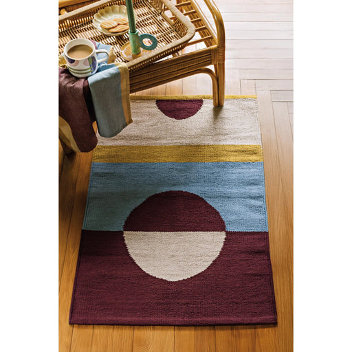 Danica Studio - Rug Woven Moonphase Home & Kitchen
