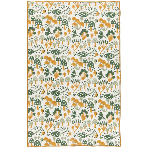 Danica Studio - Wildgrove Block Print Dishtowel Home & Kitchen