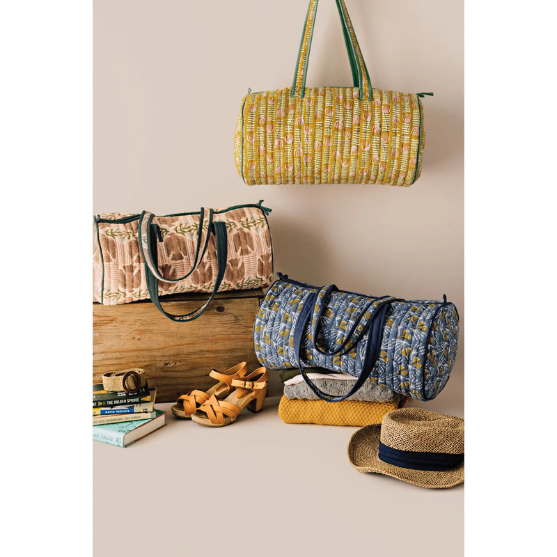 Danica Studio - Wildgrove Block Print Weekender Bag Luggage & Bags