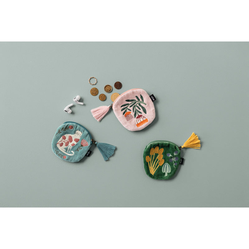 Danica Studio - Wildgrove Embroidered Coin Purse Apparel & Accessories
