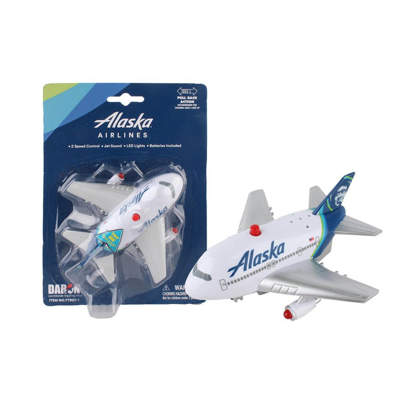 Daron - Alaska Airlines P / B with Light & Sound Toys & Games