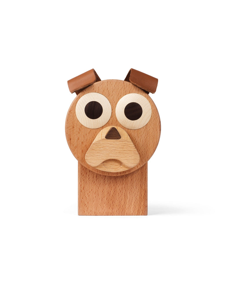 David Shaw - Tinder Dog Piggy Bank Home & Kitchen