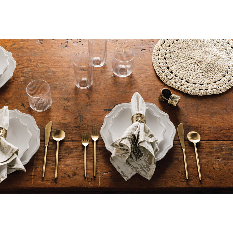 Heirloom - Tumbler 17oz Fluted Clear