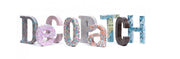 décopatch - Letter Alphabet Characters for Crafting, Decorating and Signage Arts & Crafts C