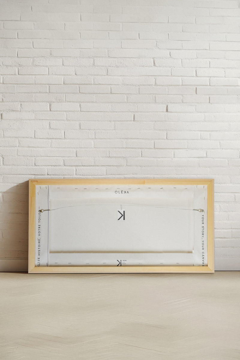 FEUILLAGE NOCTURNE, Oeuvre sur toile étirée