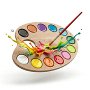 DeSerres - KID'S PAINT PALETTE Arts & Entertainment