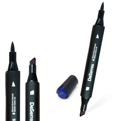 DeSerres - SET OF 48 ALCOHOL DUAL - TIP MARKERS Arts & Entertainment