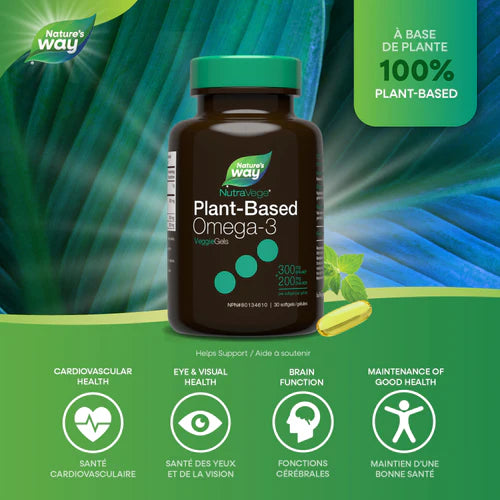 Nutrasea - NutraVege Omega-3 Plant 30 Sgels