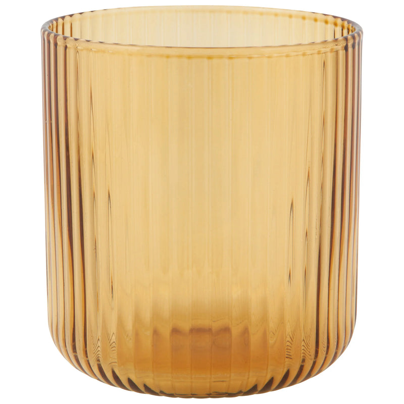 Heirloom - Tumbler 12oz Fluted Amber