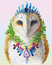 DIAMOND DOTZ - BOHEMIAN OWL (20.1" x 16.1" - 51cm x 41cm) Arts & Crafts