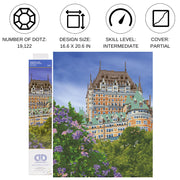DIAMOND DOTZ - Château Frontenac 50.2X60.2 Arts & Crafts