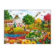 DIAMOND DOTZ - CHRISTINE GENEST - THE BOTANICAL GARDEN (28" x 20" - 71cm x 51cm) Toys & Games