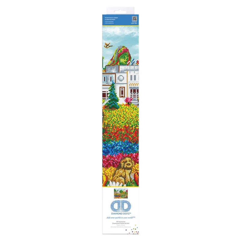 DIAMOND DOTZ - CHRISTINE GENEST - THE BOTANICAL GARDEN (28" x 20" - 71cm x 51cm) Toys & Games