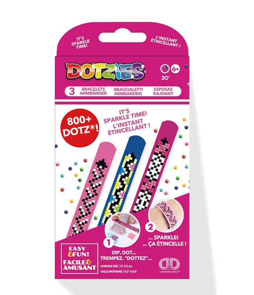 DIAMOND DOTZ - Dotzies Bracelets (3)Evening Glow 21x2 Toys & Games