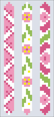 DIAMOND DOTZ - Dotzies Bracelets(3) Pretty in pink 21x2 Toys & Games