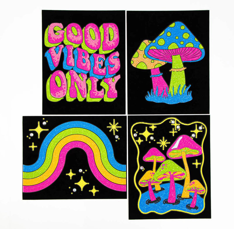 DIAMOND DOTZ - DOTZIES FLOCK - NEON GOOD VIBES Arts & Crafts