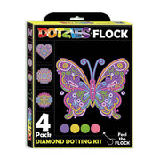 DIAMOND DOTZ - DOTZIES FLOCK - NEON MANDALAS Arts & Crafts