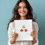 DIAMOND DOTZ - Dotzies Stickers(3) Fruits 18x10 Toys & Games