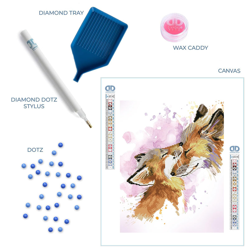 DIAMOND DOTZ - Fox Bliss 58x50 Toys & Games