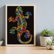 DIAMOND DOTZ - Gekko Paua 35x49 Arts & Crafts