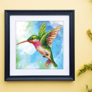 DIAMOND DOTZ - Hummingbird 36x37 Arts & Crafts