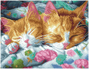 DIAMOND DOTZ - KITTY KIP (13.6" x 17.5" - 35cm x 45cm) Arts & Crafts