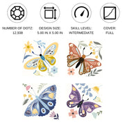 DIAMOND DOTZ - MINI DOTZ - BUTTERFLY MOODS Games & Toys