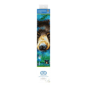 DIAMOND DOTZ - MOONLIGHT MAGIC BLACK BEAR (17.6" x 13.7 - 45cm x 35cm) Arts & Crafts