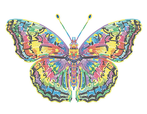DIAMOND DOTZ - NEON BUTTERFLY (17.1" x 21.1") Arts & Crafts