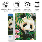 DIAMOND DOTZ - Panda Prince 38x48 Toys & Games