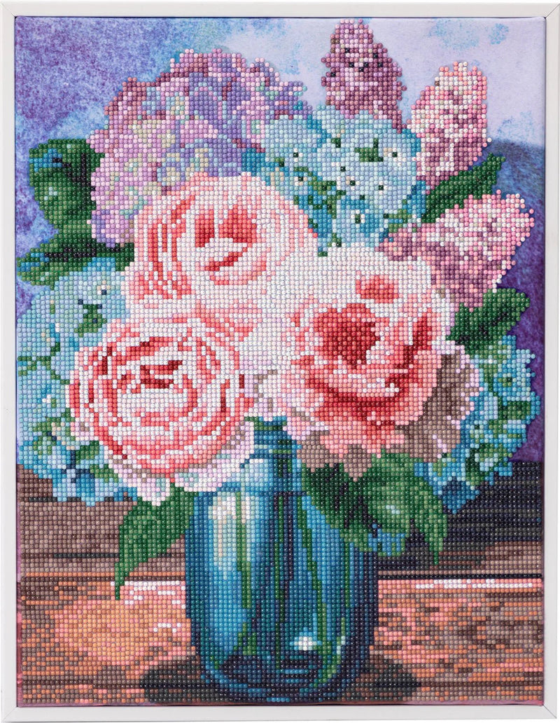 DIAMOND DOTZ - PASTEL BOUQUET (16.4" x 12.45" - 42cm x 32cm) Arts & Crafts