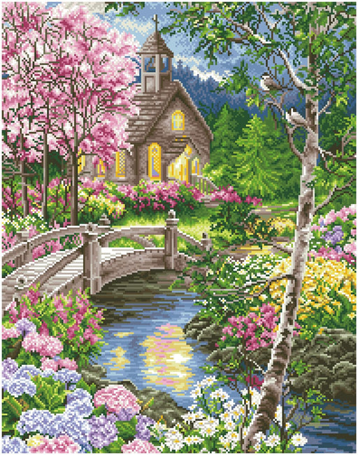 DIAMOND DOTZ - Path to Worship 56x71 Toys & Games