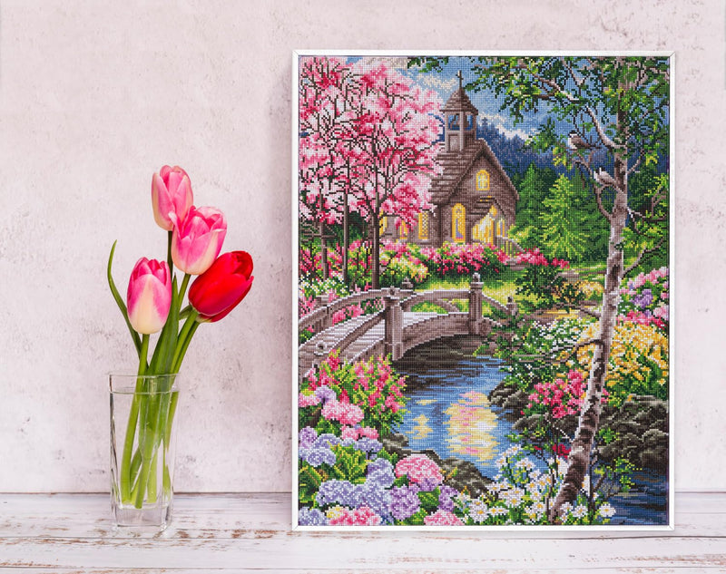 DIAMOND DOTZ - Path to Worship 56x71 Toys & Games