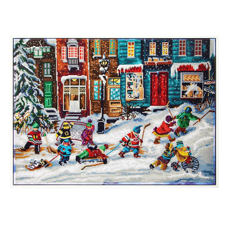 DIAMOND DOTZ - PAULINE PAQUIN - THE DREAM ALLEY (28" x 20" - 71cm x 51cm) Toys & Games