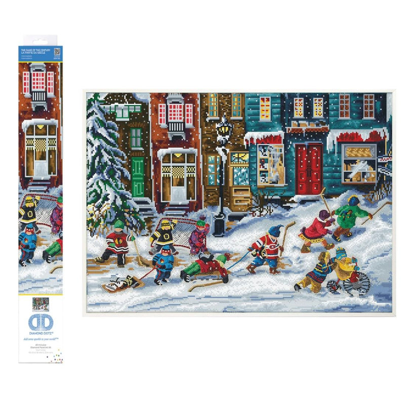 DIAMOND DOTZ - PAULINE PAQUIN - THE DREAM ALLEY (28" x 20" - 71cm x 51cm) Toys & Games