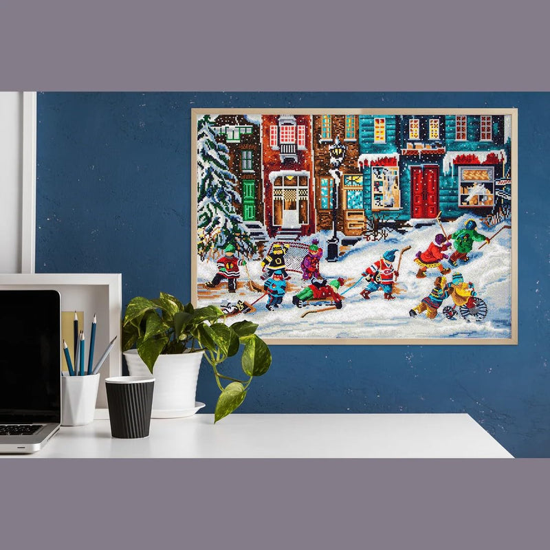 DIAMOND DOTZ - PAULINE PAQUIN - THE DREAM ALLEY (28" x 20" - 71cm x 51cm) Toys & Games